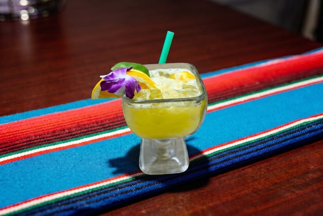 Freshly Made Margarita