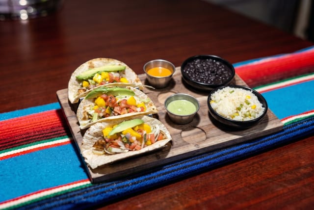 Mango Shrimp Tacos